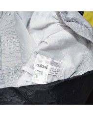 Adidas vintage track-jacket front- back logo embroidered  white XXXL