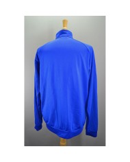 Adidas vest zippers embroidered front logo blue XL