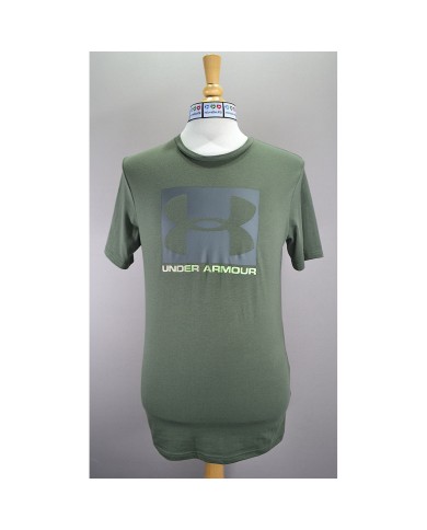 Under Armour t-shirt front logo green S