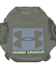 Under Armour t-shirt front logo green S