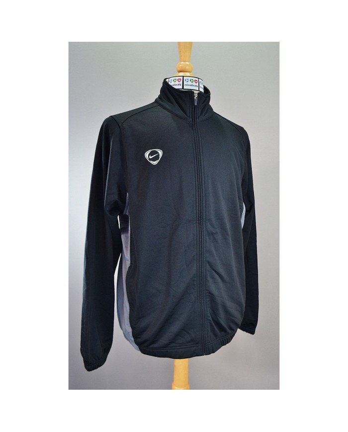 Nike vest zipper embroidered front- back logo black L