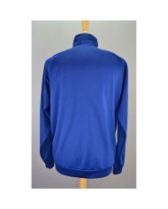 Adidas vest zippers embroidered front logo blue L