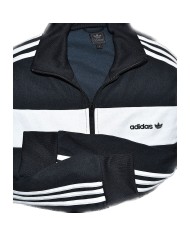 Adidas vest high bord embroidered front logo 3-striped black M