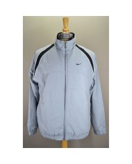 Adidas track-jacket embroidered logo 3-striped BLACK XXL