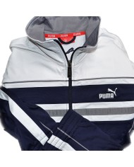 Puma vest embroidered front- and backlogo blue XL