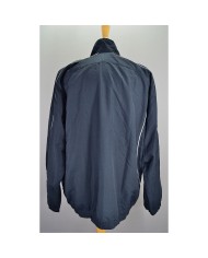 Adidas track-jacket embroidered logo 3-striped BLACK XXL