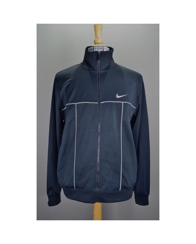 Nike vest zipper embroidered front logo black L