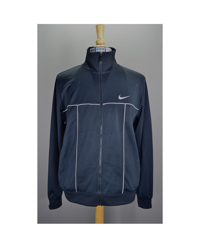 Nike vest zipper embroidered front logo black L