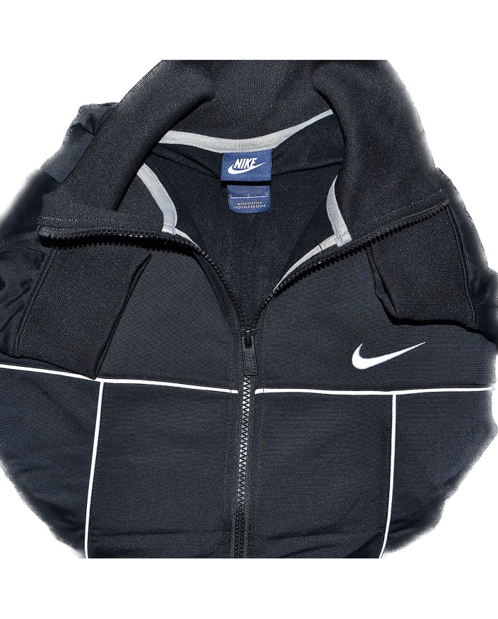 Nike vest zipper embroidered front logo black L