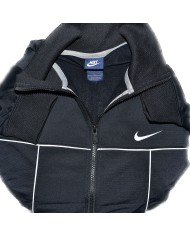 Nike vest zipper embroidered front logo black L
