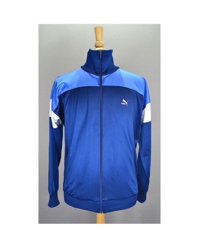 Puma 00's vest high bord embroidered logo blue M