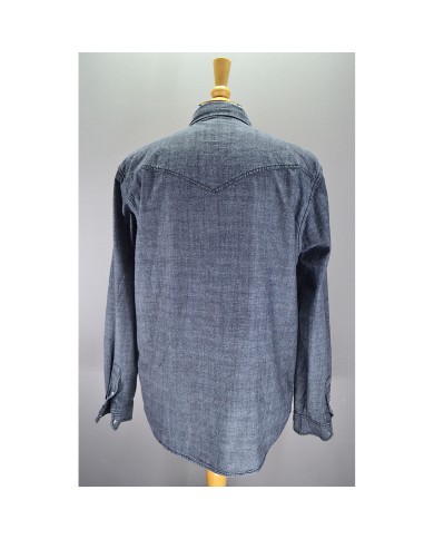 Levi's heavy shirt embroidered logo gray L