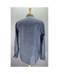 Levi's heavy shirt embroidered logo gray L