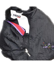 HEAD vintage track-jacket embroidered logo black XL