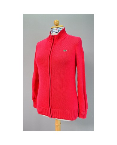 Lacoste vest knitwear red S