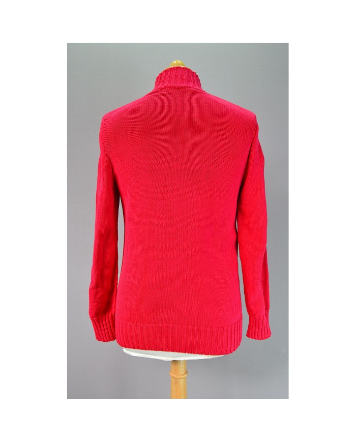 Lacoste vest knitwear red S