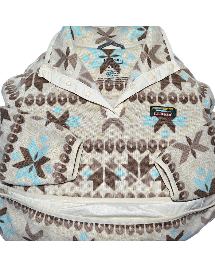 L.L. Bean vest high-bord brown M