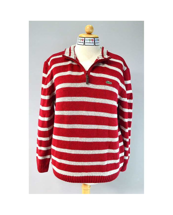 Lacoste vest knitwear red XXL