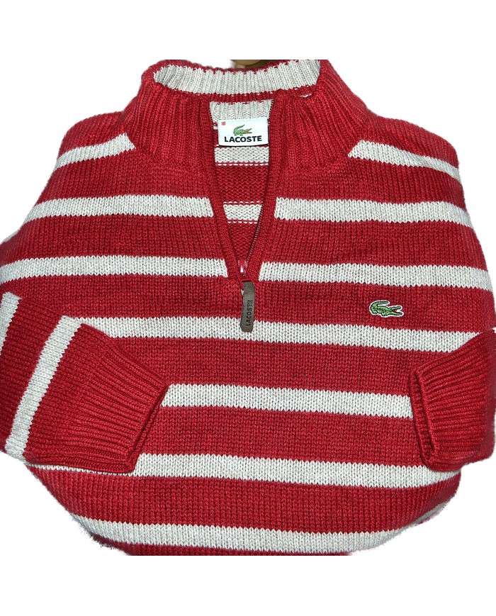 Lacoste vest knitwear red XXL