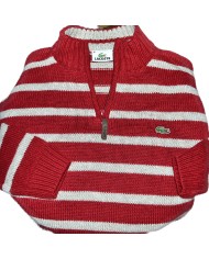 Lacoste vest knitwear red XXL