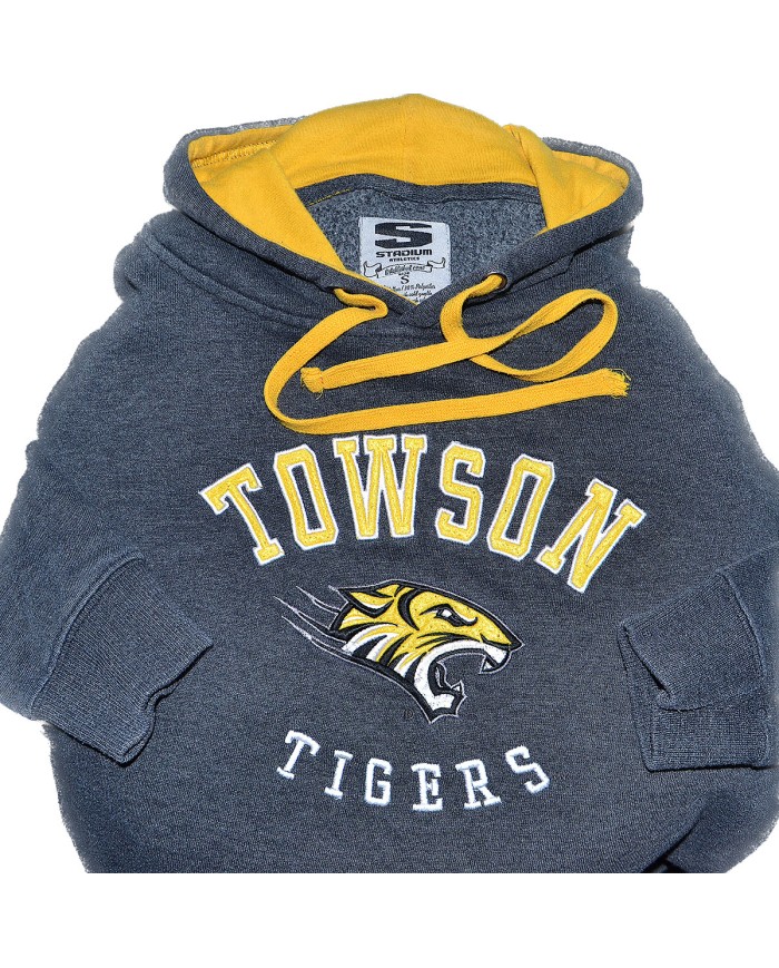 Stadium athletics Towson Tigers American Football hoodie gray S