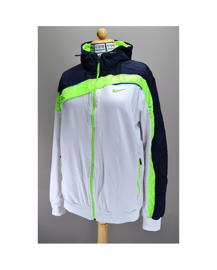 Nike track-jacket hoodie Dry-Fit white L