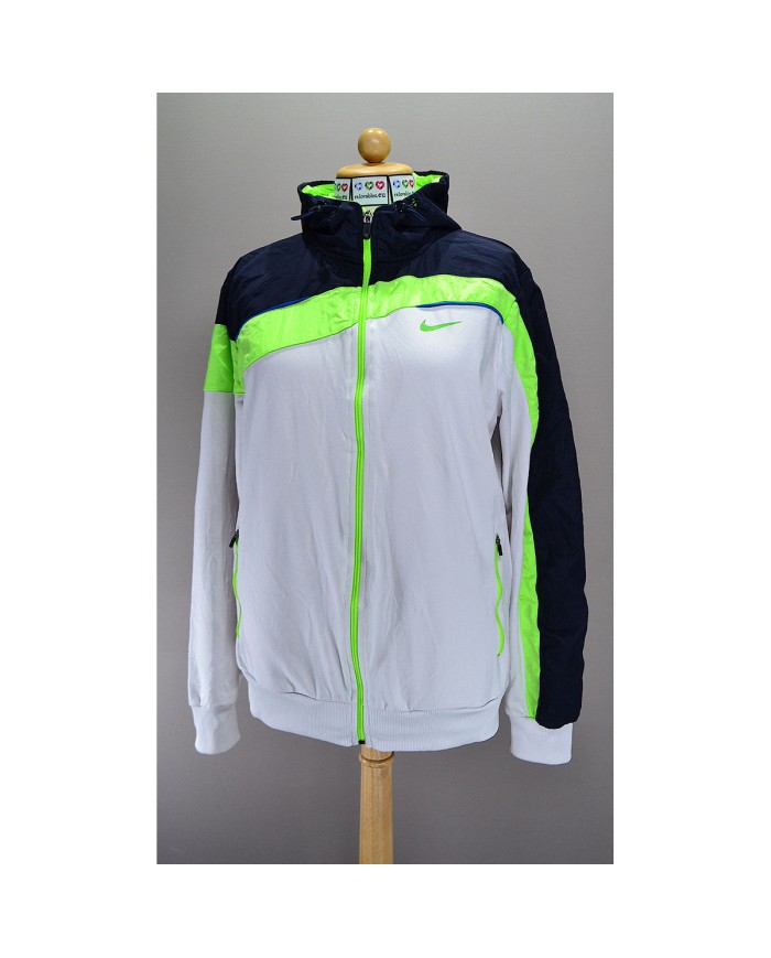 Nike track-jacket hoodie Dry-Fit white L