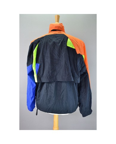 Reebok vintage rain-jacket hoodie  black S