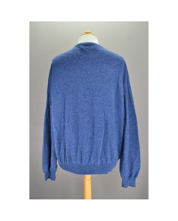 Ralph Lauren sweater morino wool blue XL