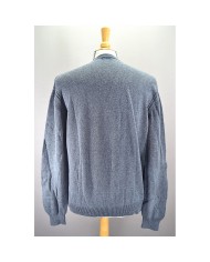 Nautica sweater stretch v-neck gray L
