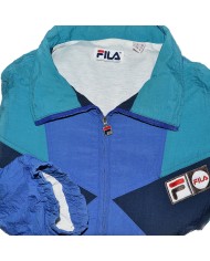 Fila vintage heavy  track-jacket blue XL