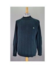 Lacoste sweater v-neck blue L