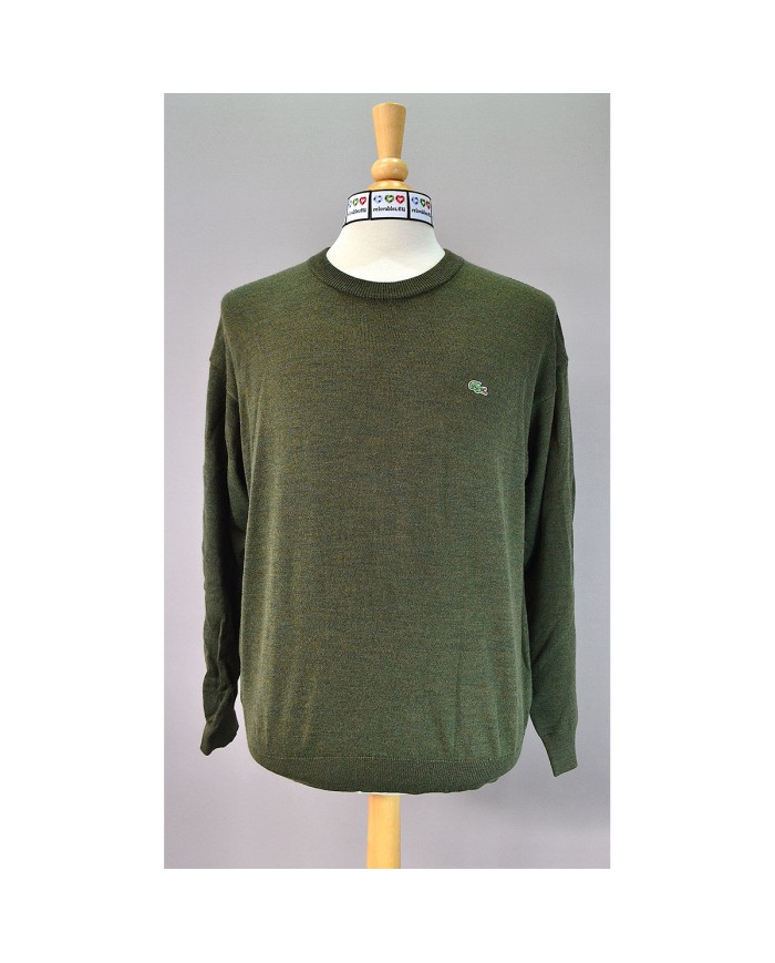 Lacoste sweater green S