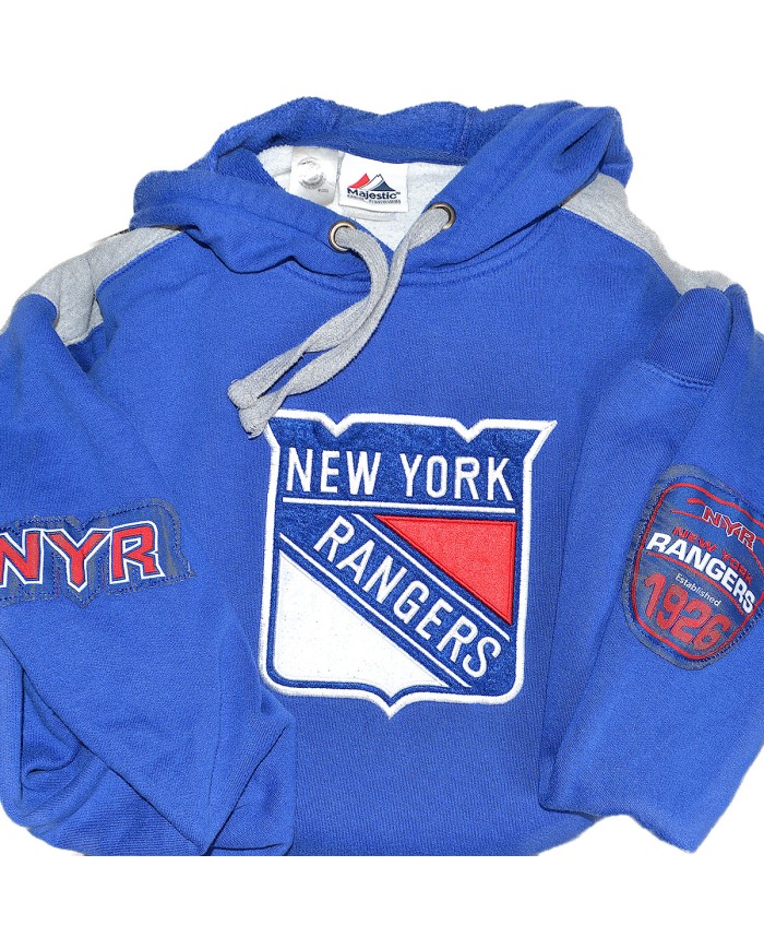 Majestic NHL New York Rangers hoodie blue M