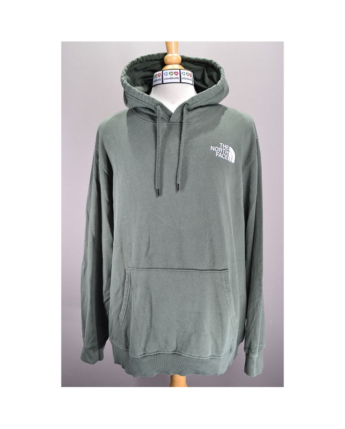 The North Face hoodie green XXL