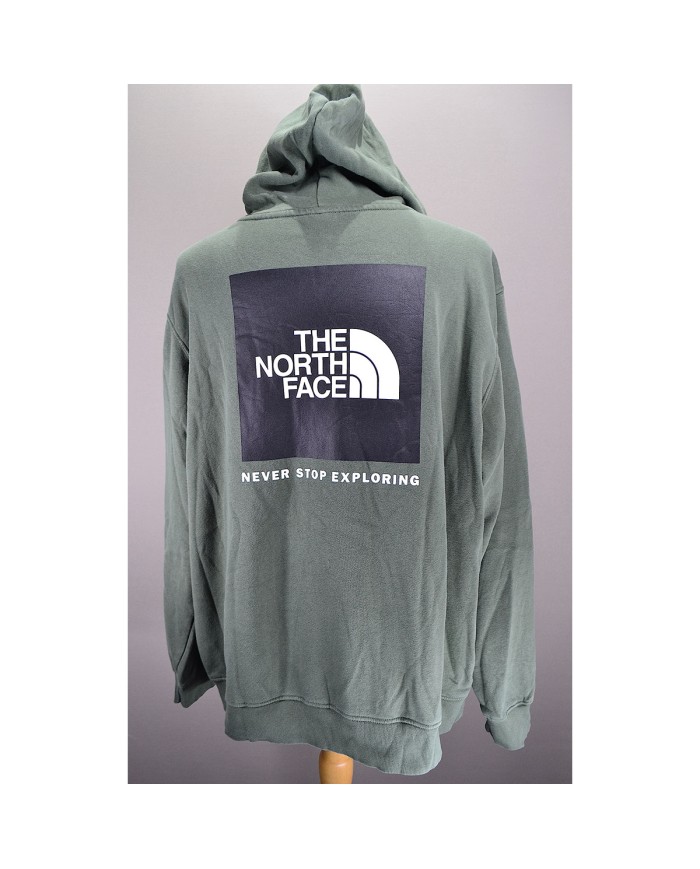 The North Face hoodie green XXL