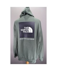 The North Face hoodie green XXL