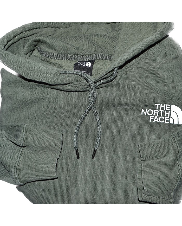 The North Face hoodie green XXL