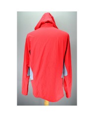 Under Armour track-jacket hoodie red L