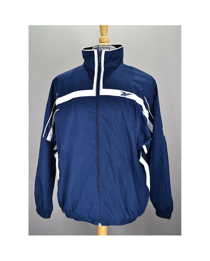 Reebok track-jacket high-bord blue M
