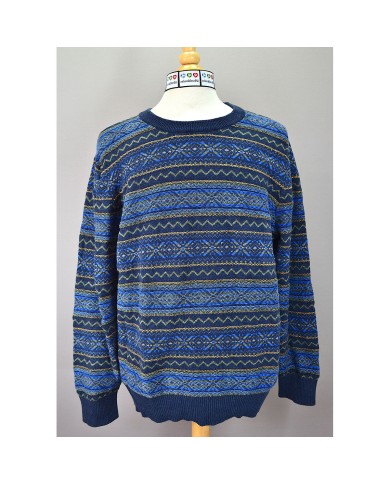 Nautica sweater knitwear blue XL
