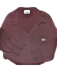 Lacoste sweater  v-neck red S
