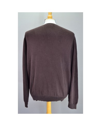 Ralph Lauren sweater v-neck brown XXL