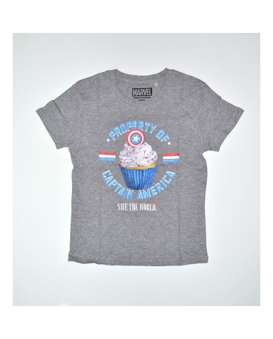 Marvel t-shirt gray 8 years