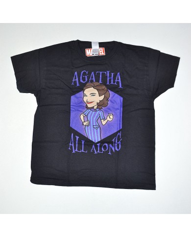 Marvel t-shirt black 7/8 years