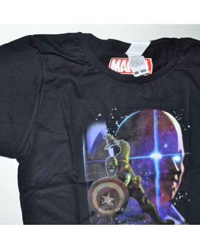 Marvel t-shirt black 5/6 years