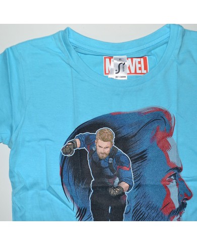 Marvel t-shirt blue 8 years