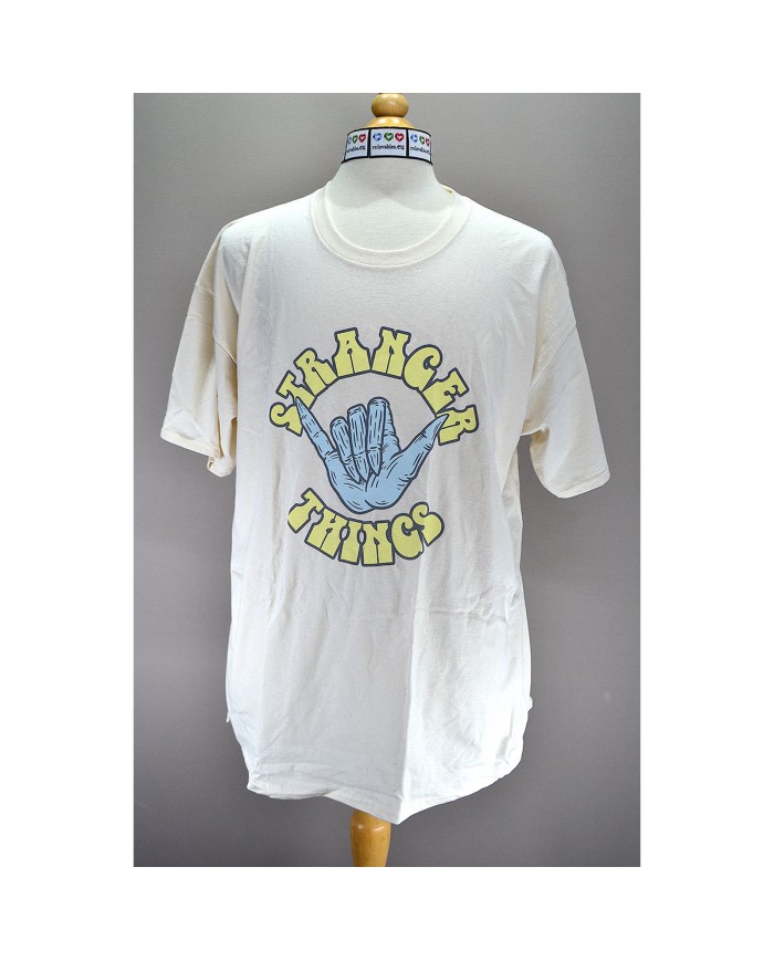 Netflix t-shirt cream-colored XXL