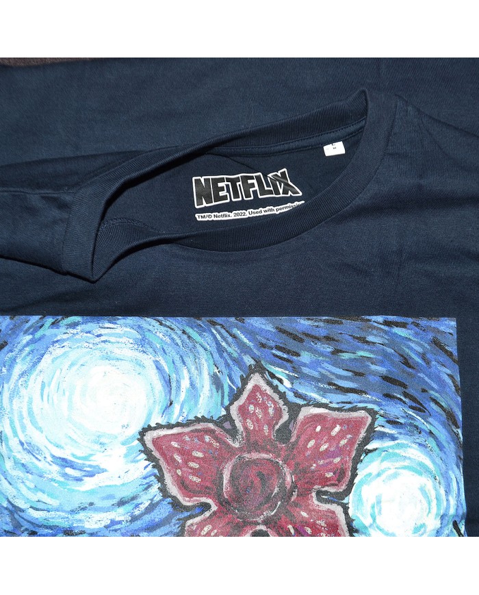 Netflix t-shirt blue L