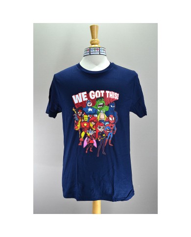 Marvel t-shirt blue S